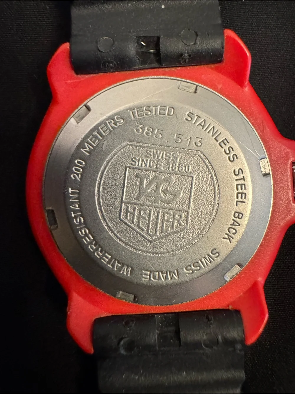 MINT! TAG Heuer Formula 1 385.513 Men’s Quart 35mm Watch from Japan in 1987